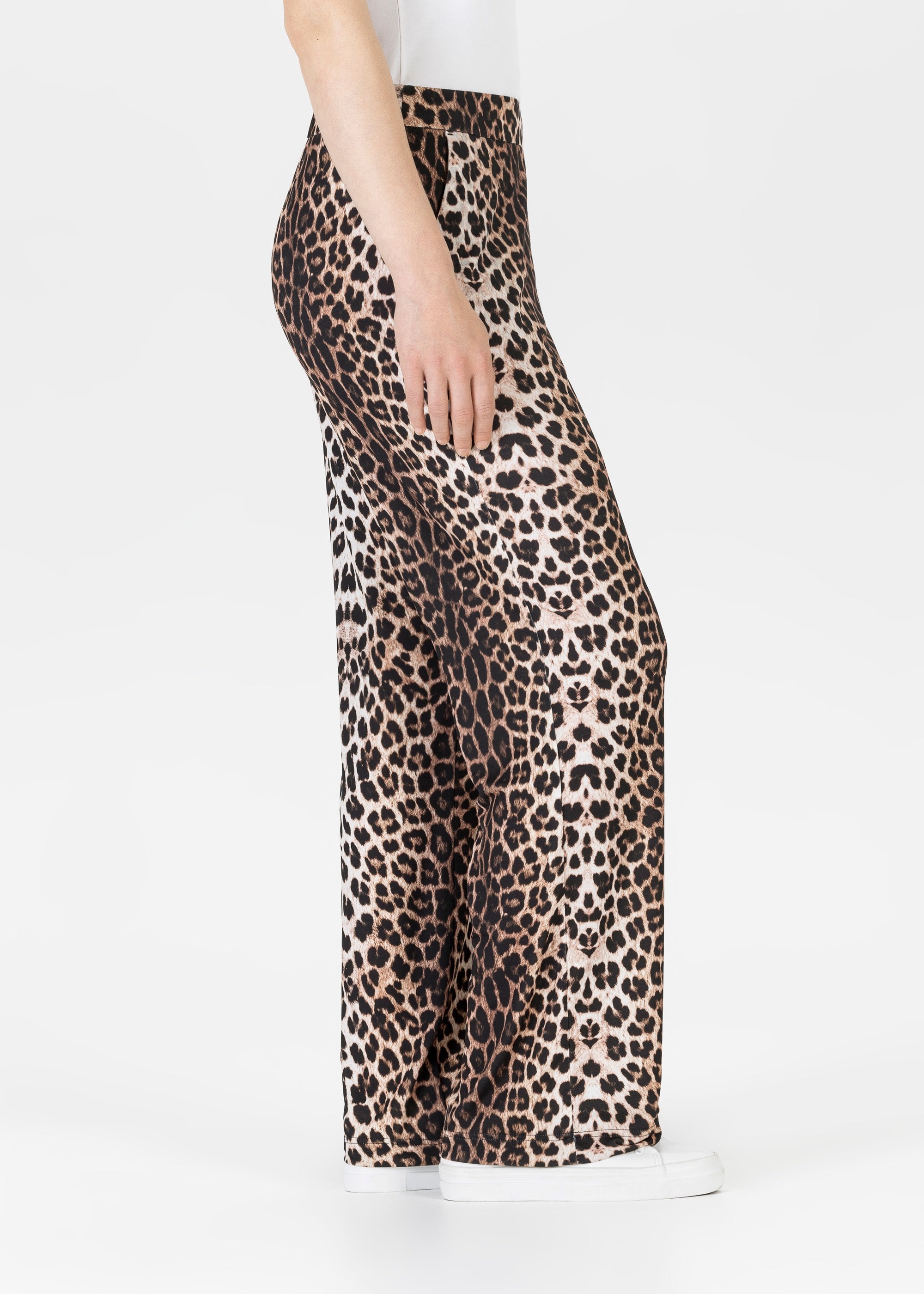 Stehmann Flanna Leo-Hose schwarz Jersey