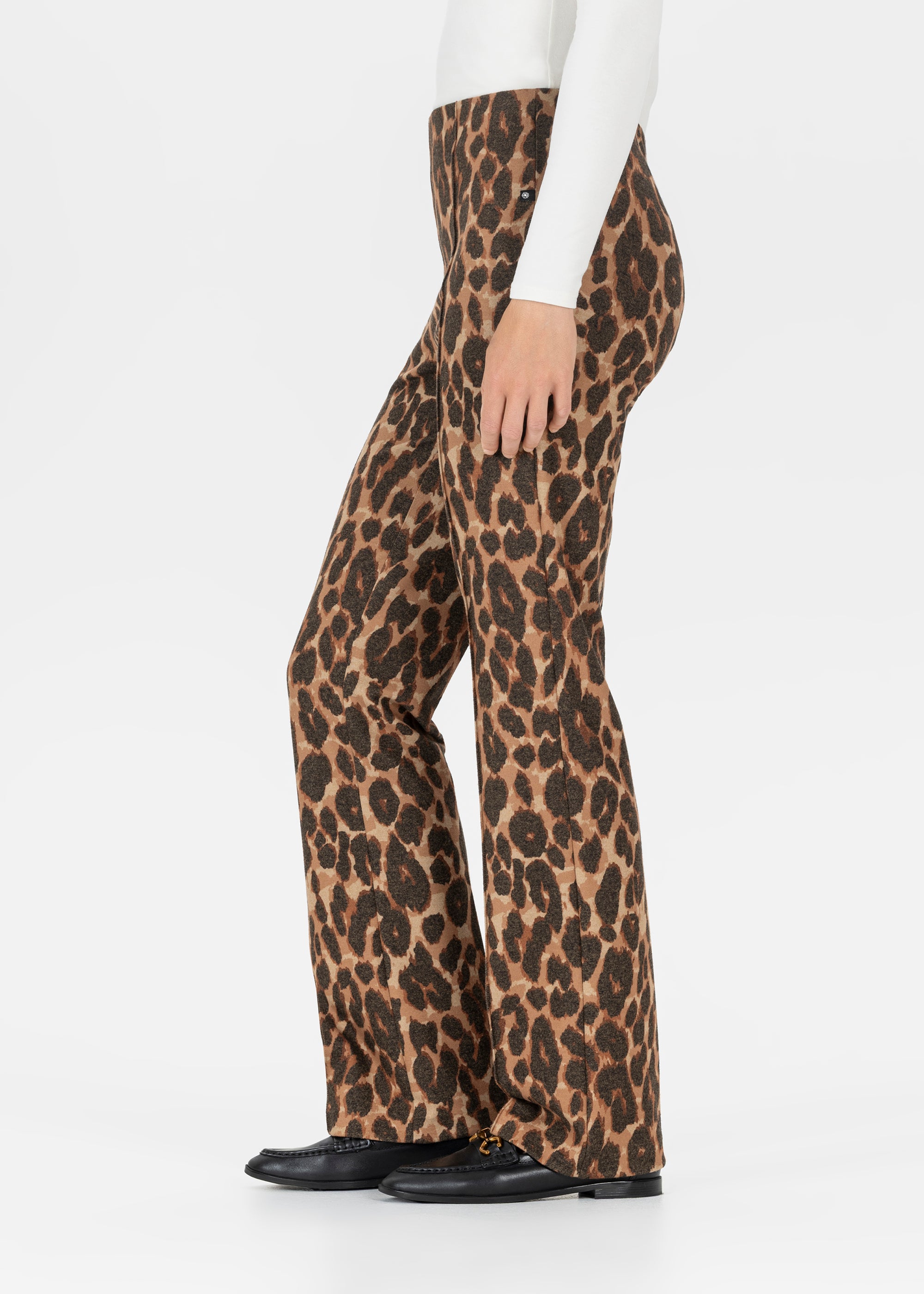 Stehmann Leni 7/8-Hose Straight tiger Leo Jersey