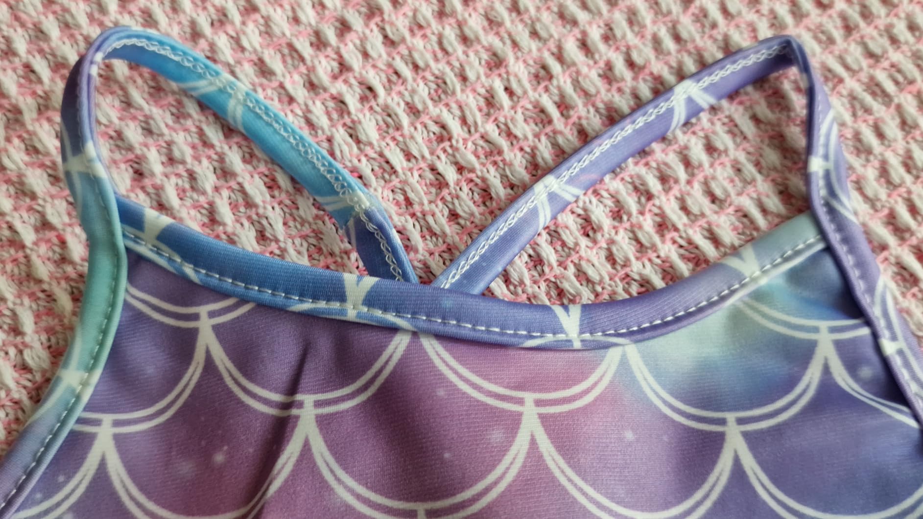 YYDSXK Swimwear Badeanzug Mädchen Meerjungfrau 5-6 Jahre