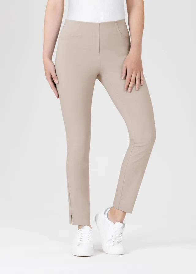 Stehmann Loli 7/8-Hose kalk Slim Fit Stretch Knöchellang