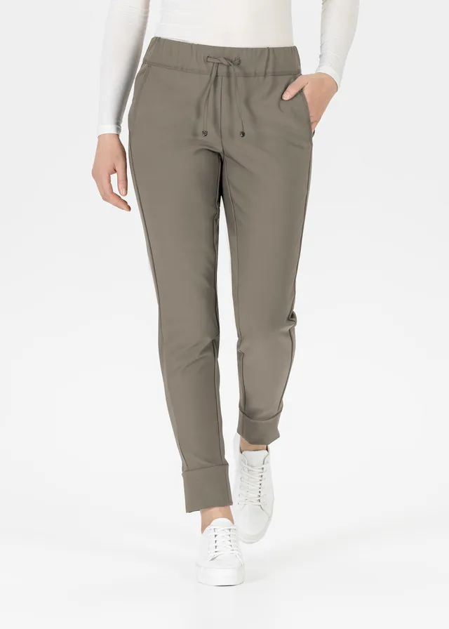 Stehmann Roxana Jogpants HighTec Bi-Stretch green weed