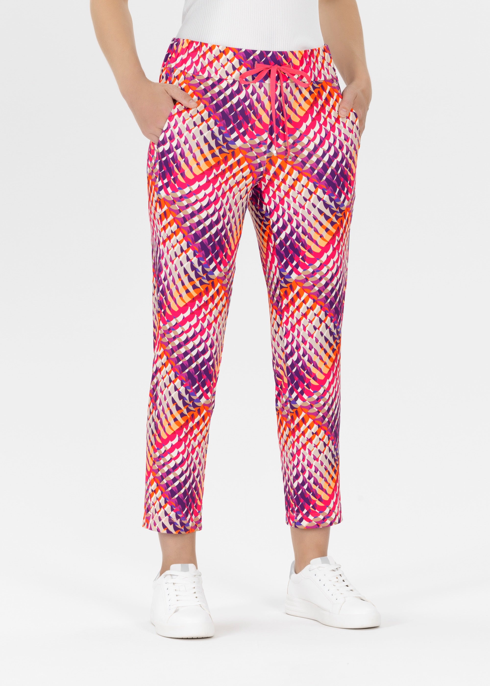 Stehmann Roxana 6/8 Jogpants very berry Kordel