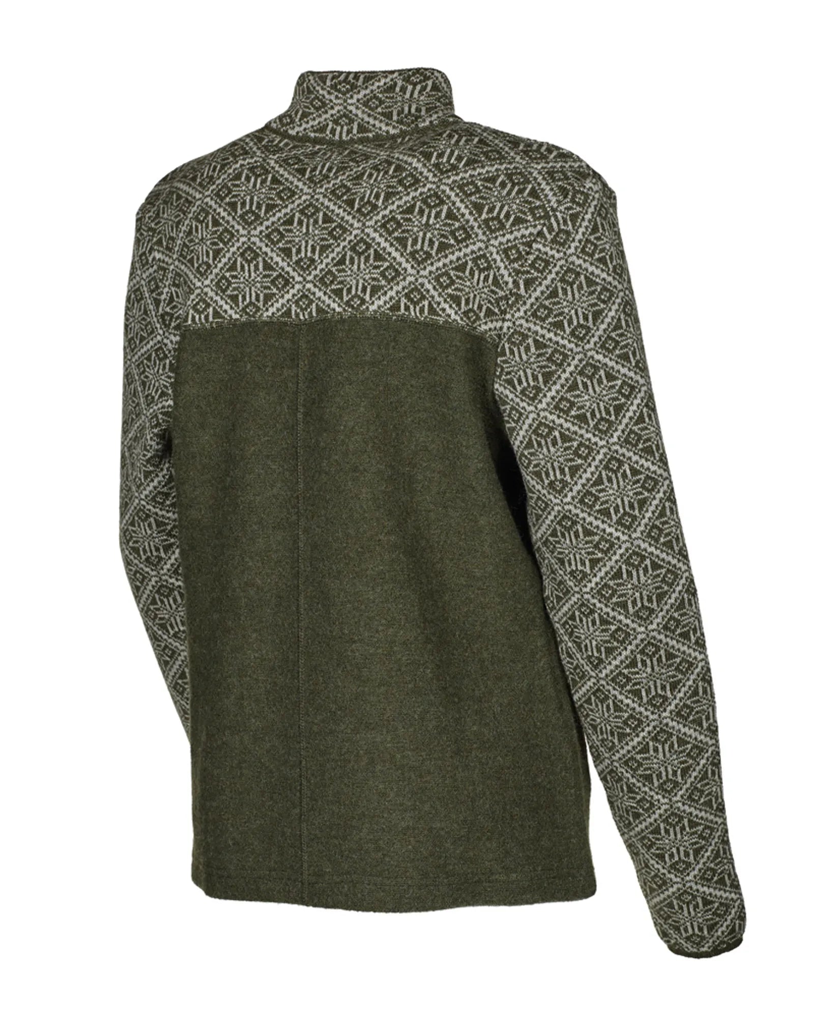 Ivanhoe Ellie Full Zip Strickjacke Loden Green Gr 38 100% Wolle