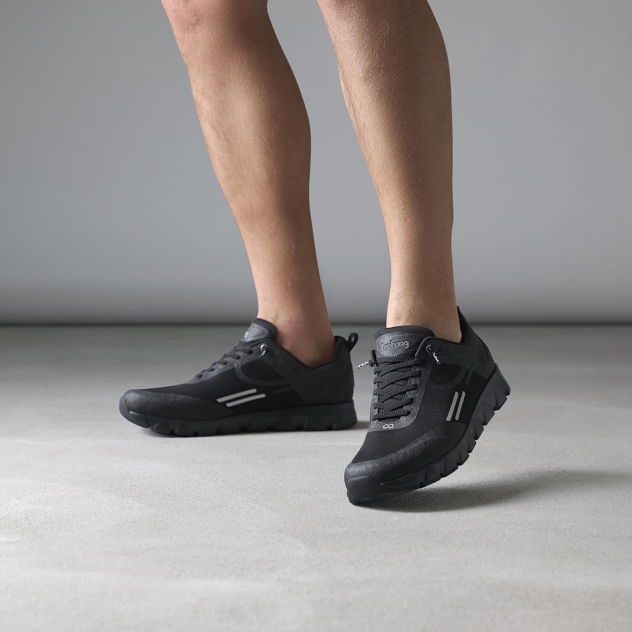 tenhaag everyhaag Sneaker Herren Low-Top Schwarz Gr. 44