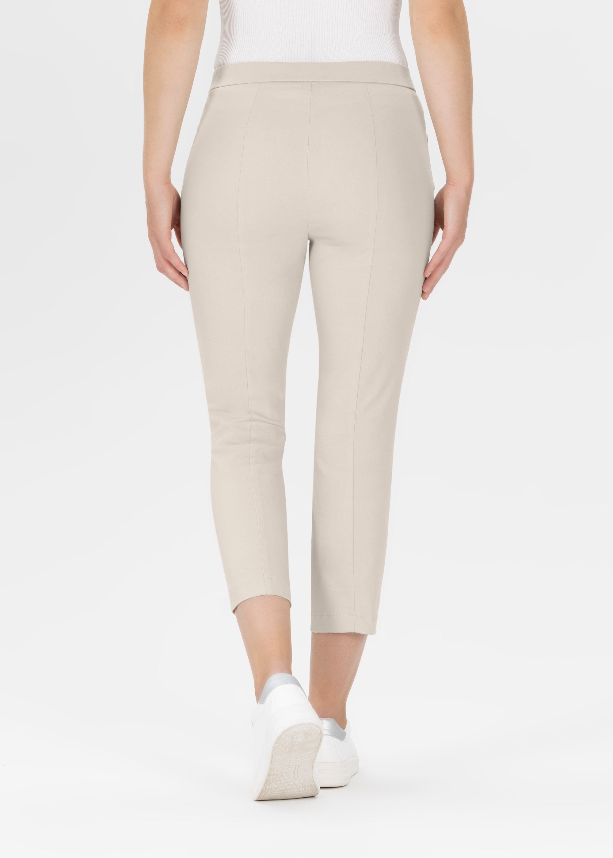 Stehmann Loli Stretchhose kalk 6/8 Slim Fit schmal