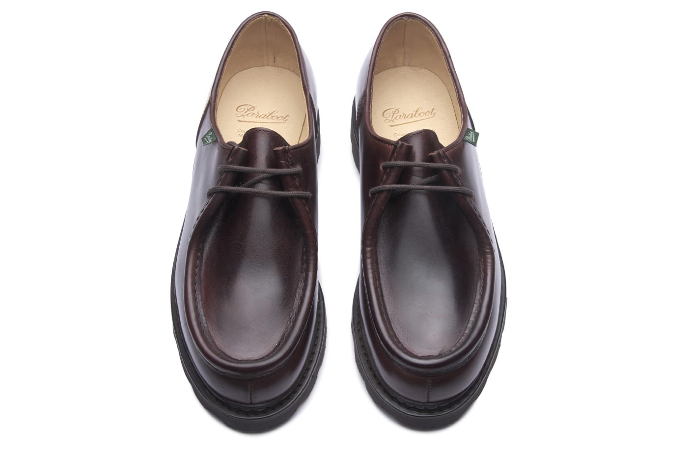 Paraboot Michael Derby Ecorce Glattleder Schuhe