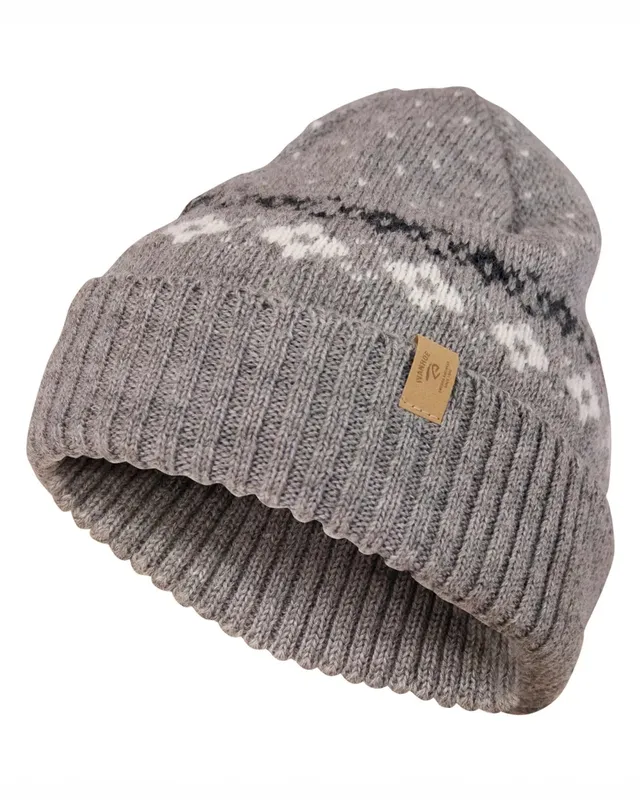 Ivanhoe Sire Hat Grey Marl One Size 100% Wolle Muster
