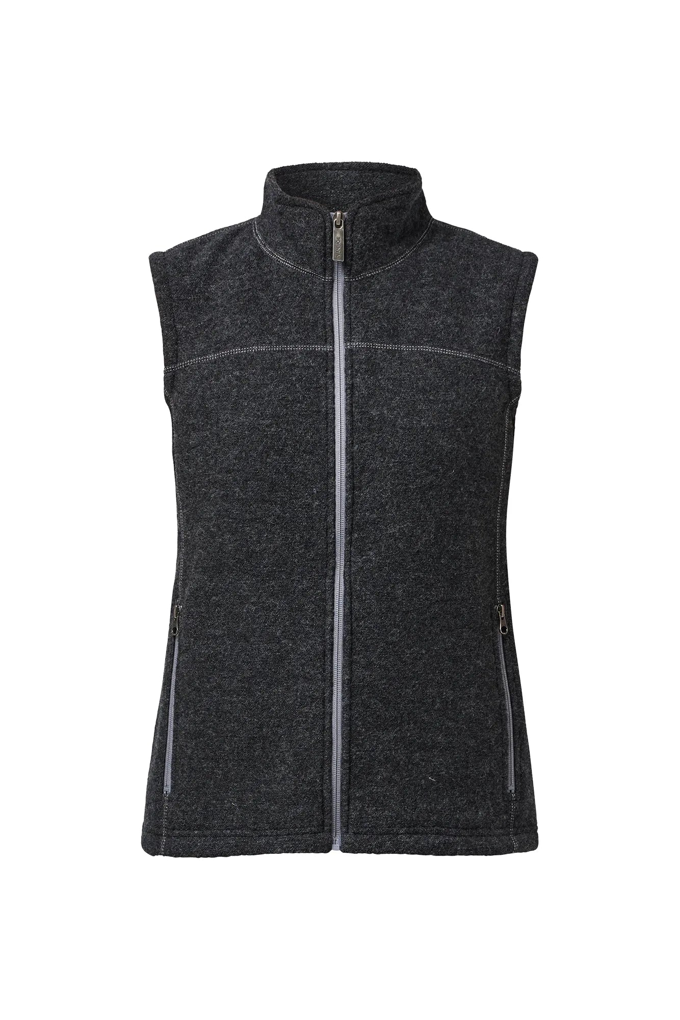 Ivanhoe Beata Vest Wollweste Graphite Marl 38