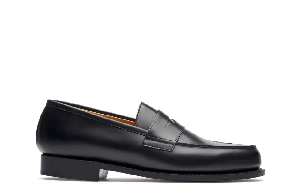 Paraboot Adonis Loafers Schwarz Glattleder