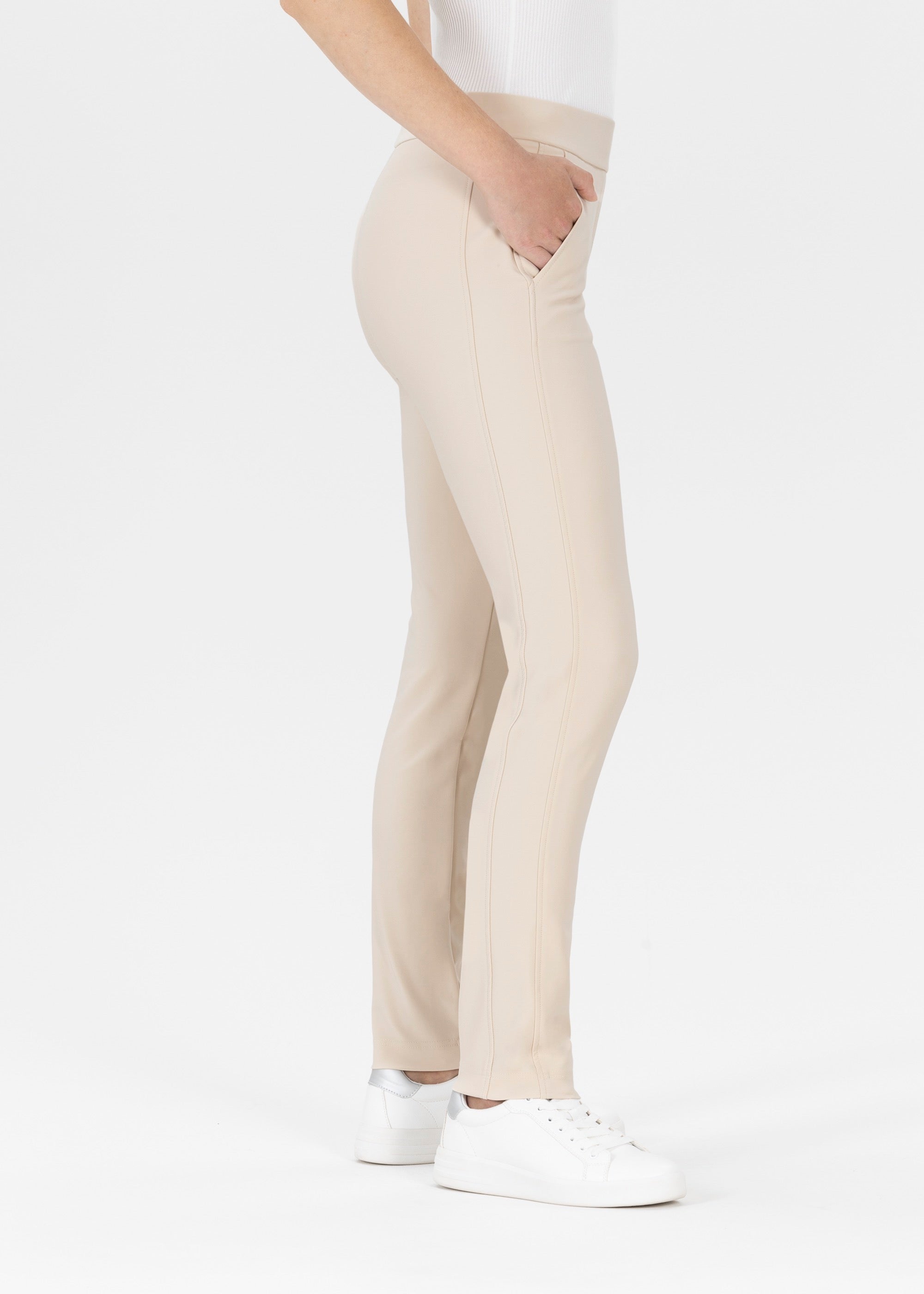 Stehmann Memel 7/8-Hose sand Slim Fit Bi-Stretch