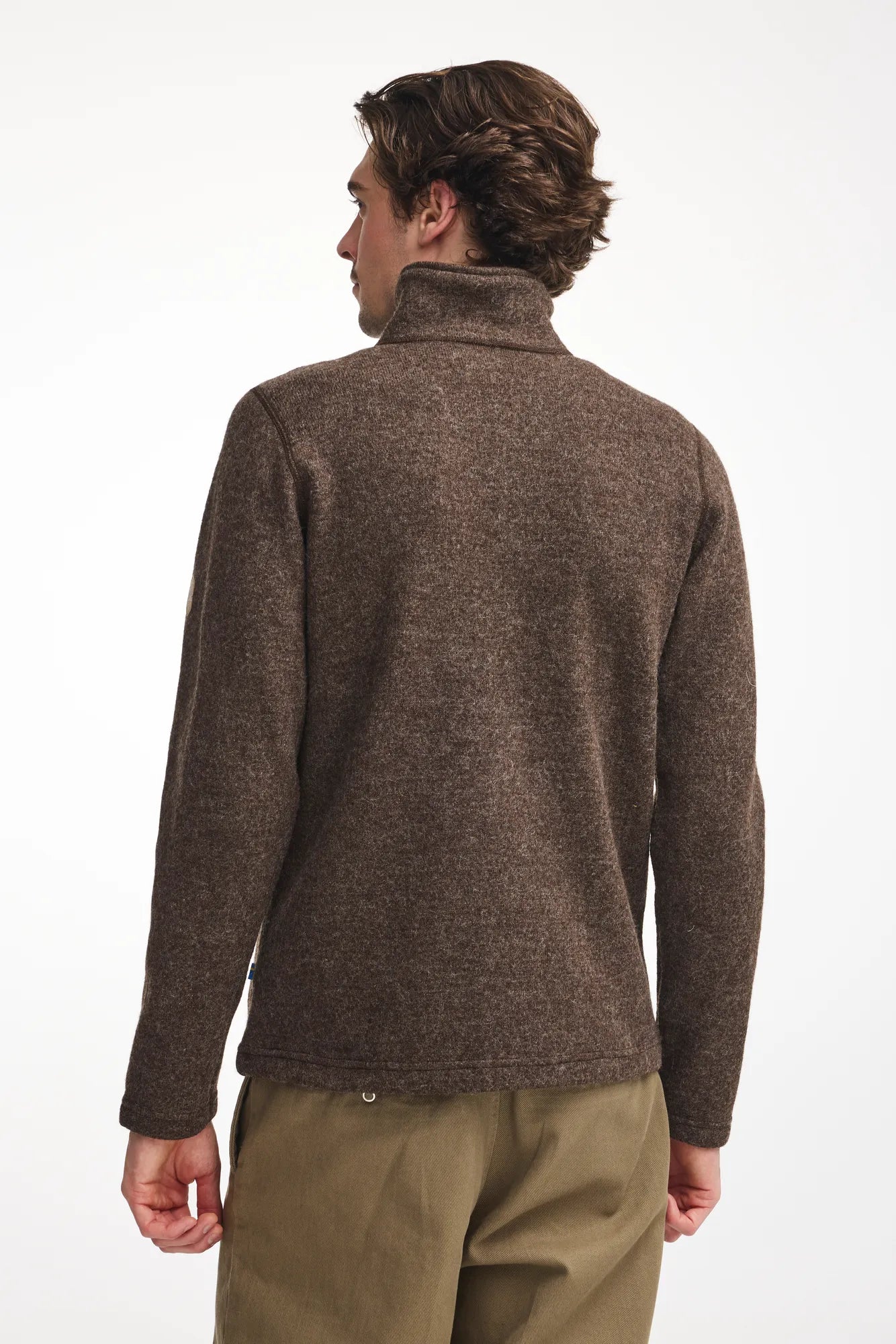 Ivanhoe NLS Sap Full Zip Wolljacke Chocolate S-XXL