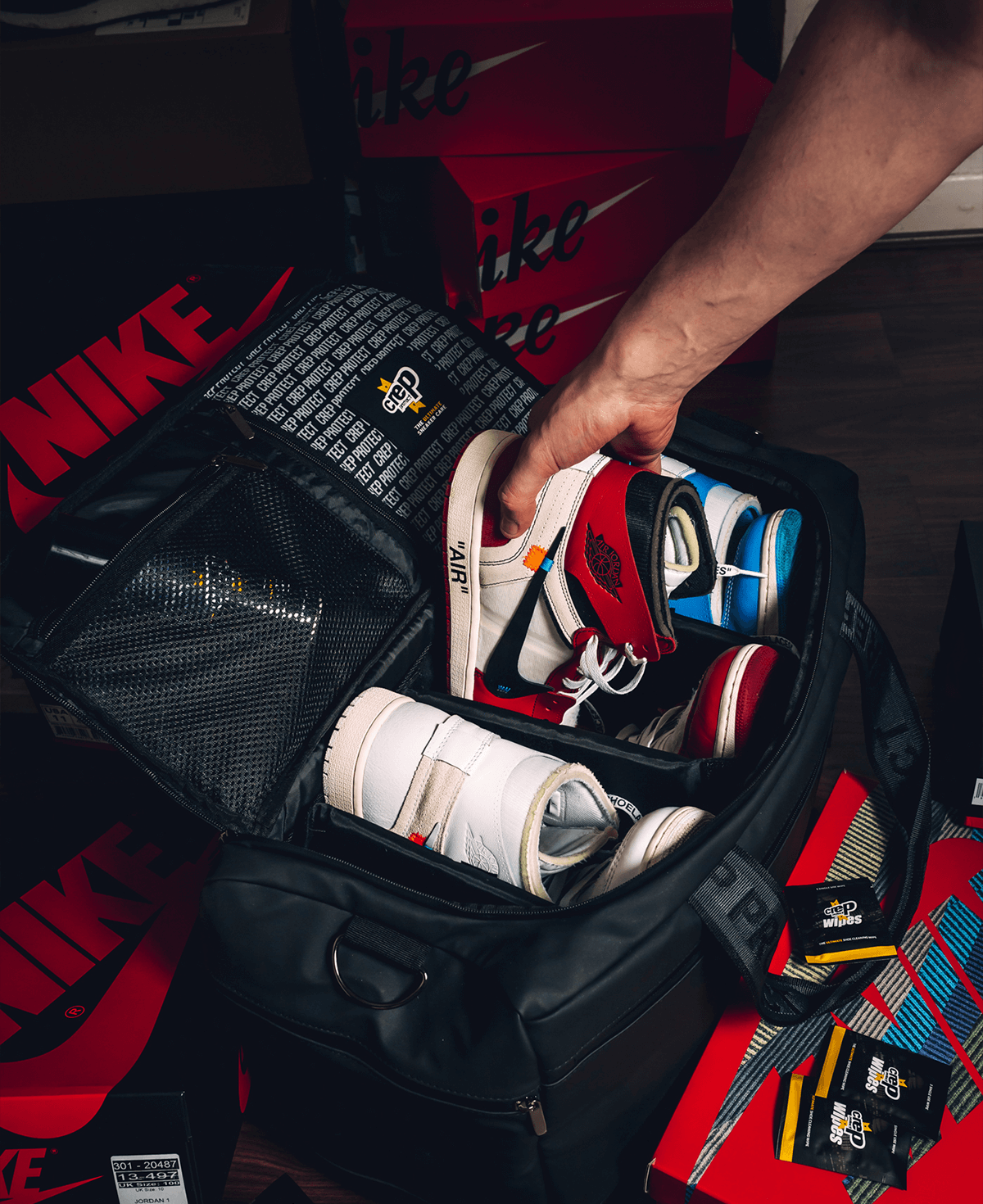 Crep Protect Sneaker Bag Schuhtasche für 2 Paar Sneaker