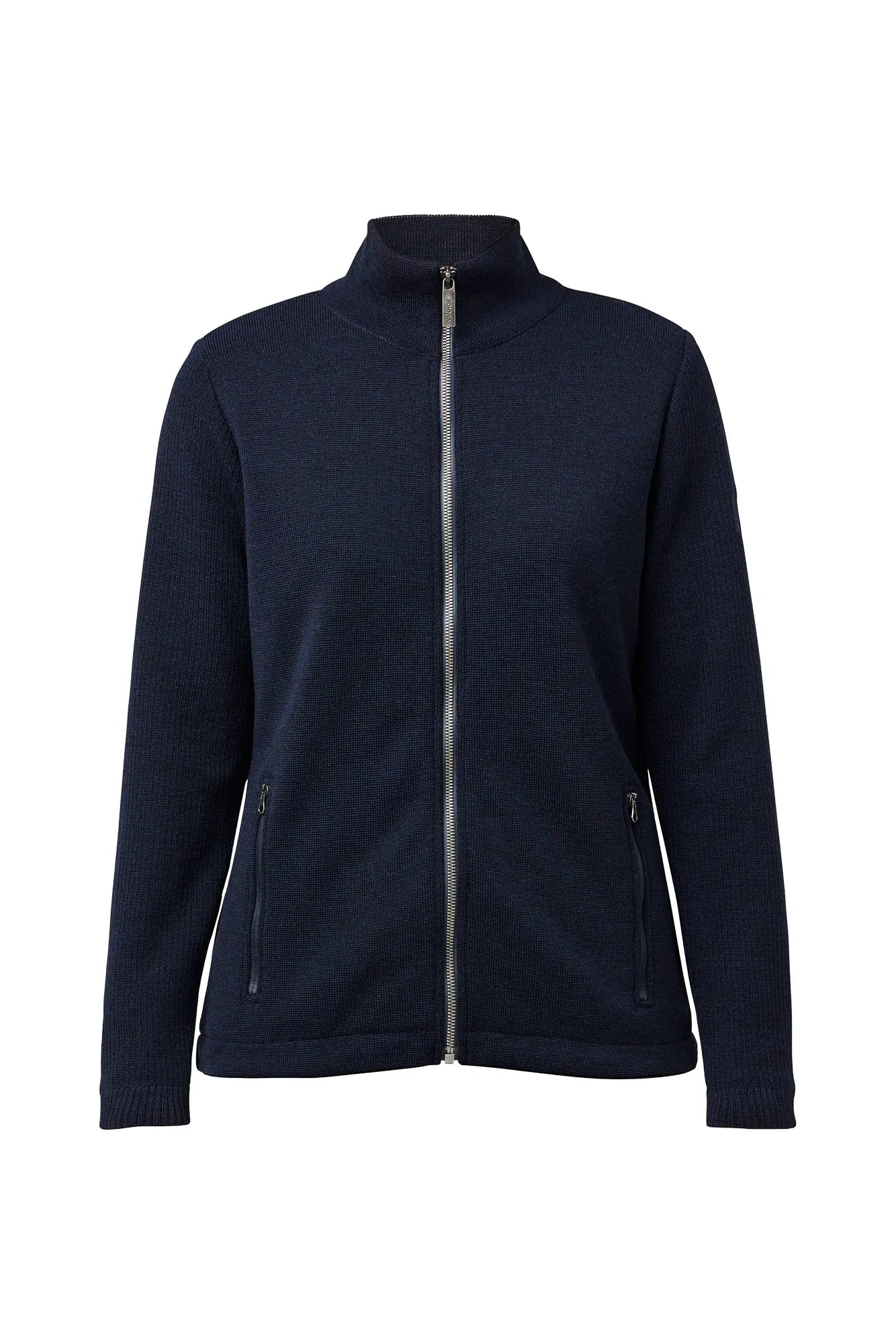 Ivanhoe Harriet Windbreaker Strickjacke Navy Merino Gr.36-46