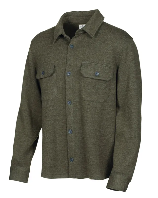 Ivanhoe Grimstorp Overshirt Herren S Loden Green Filzmerino