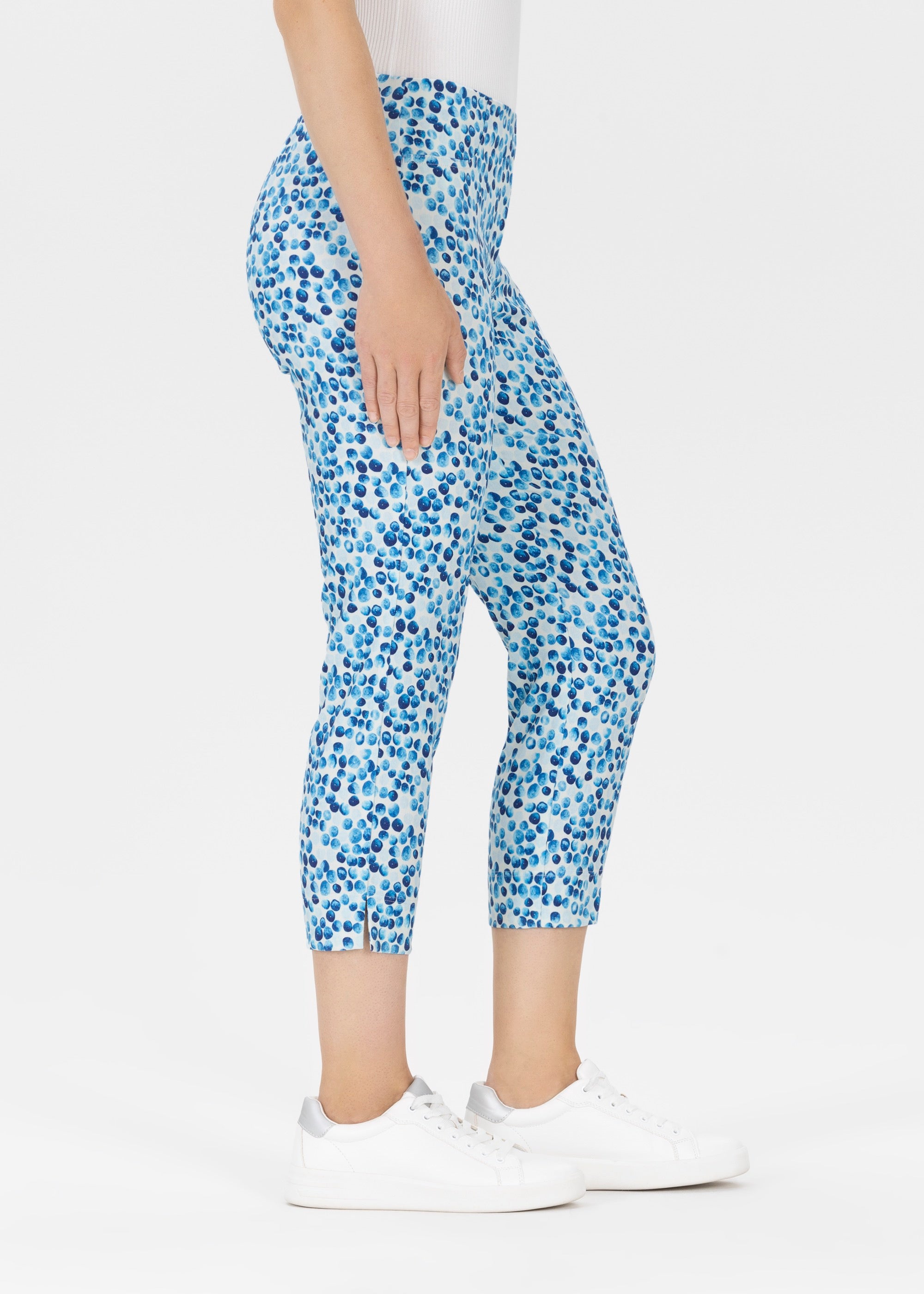 Stehmann Loli 6/8-Hose diva blue Gr.38 Slim Fit