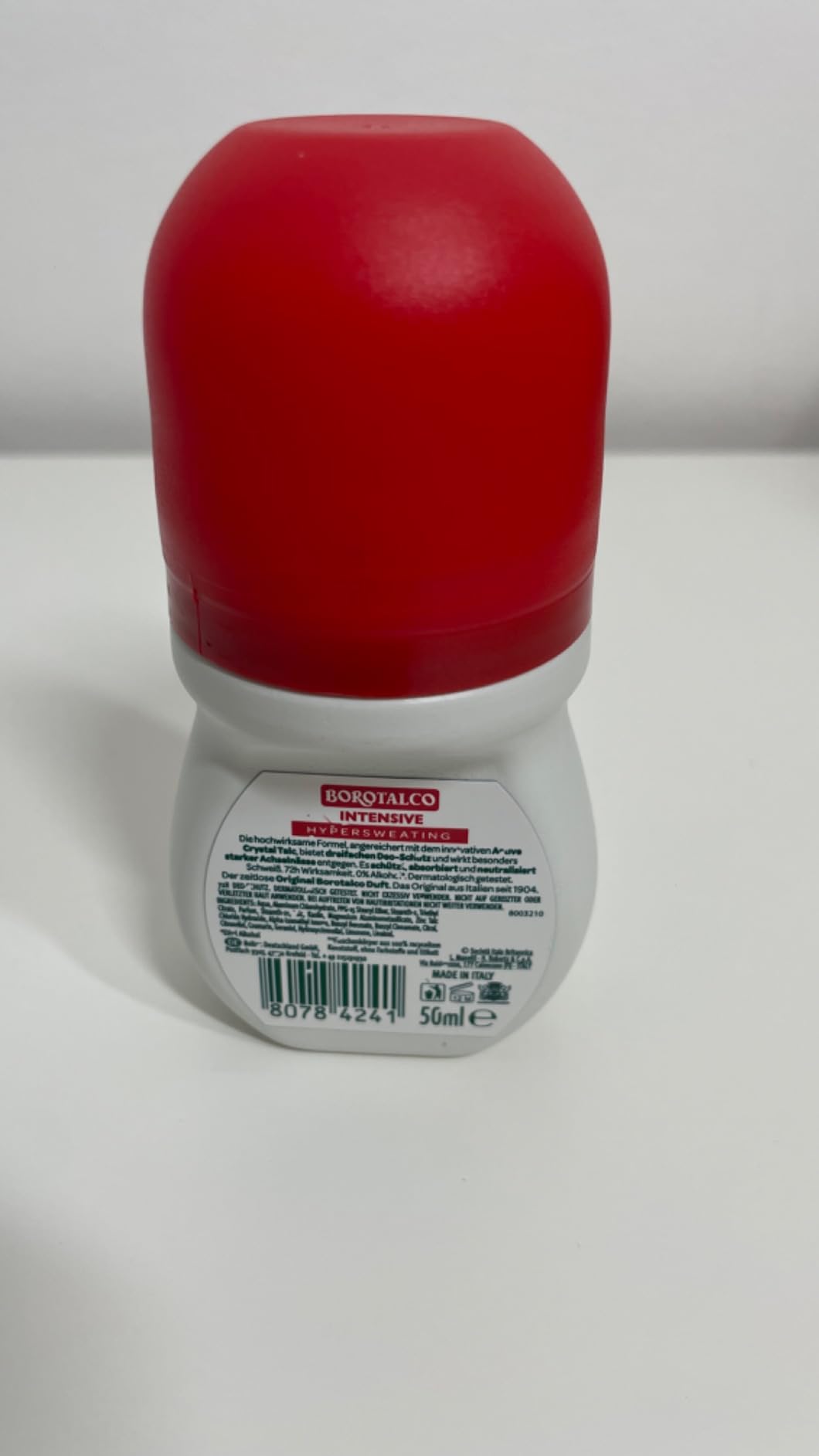 Borotalco Original Deo Roll-On 50 ml ohne Alkohol