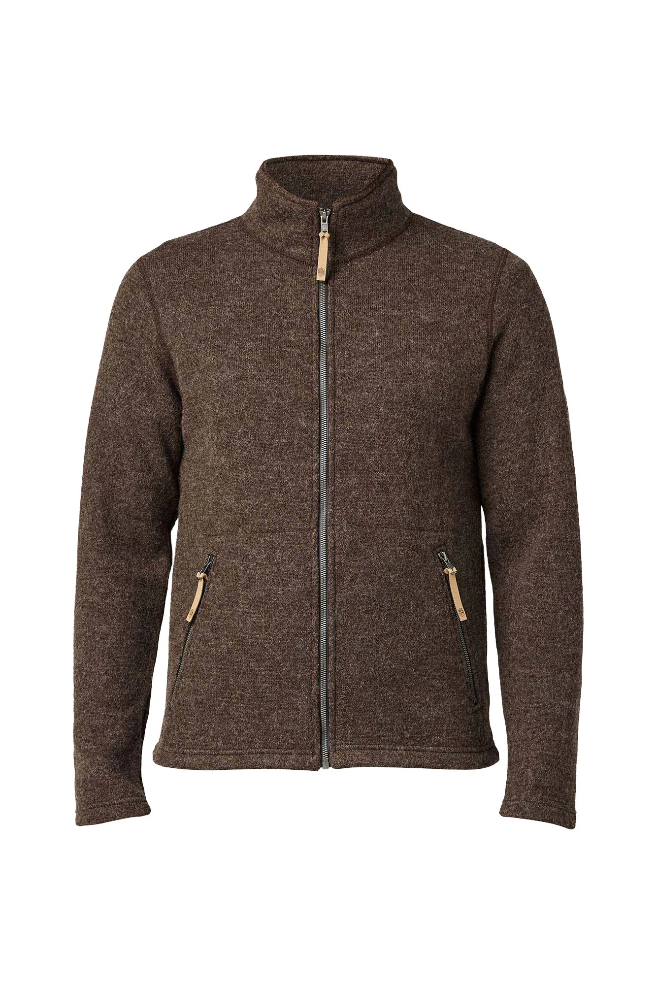 Ivanhoe NLS Sap Full Zip Wolljacke Chocolate S-XXL