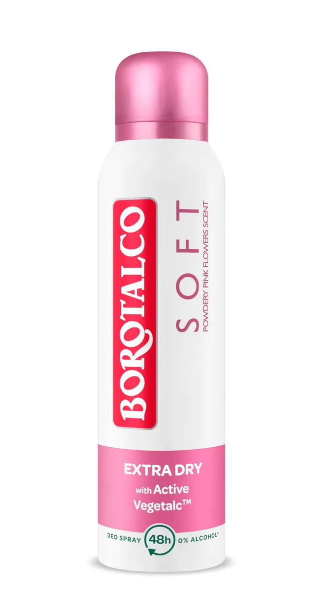 Borotalco Soft Deospray 48h ohne Alkohol Unisex