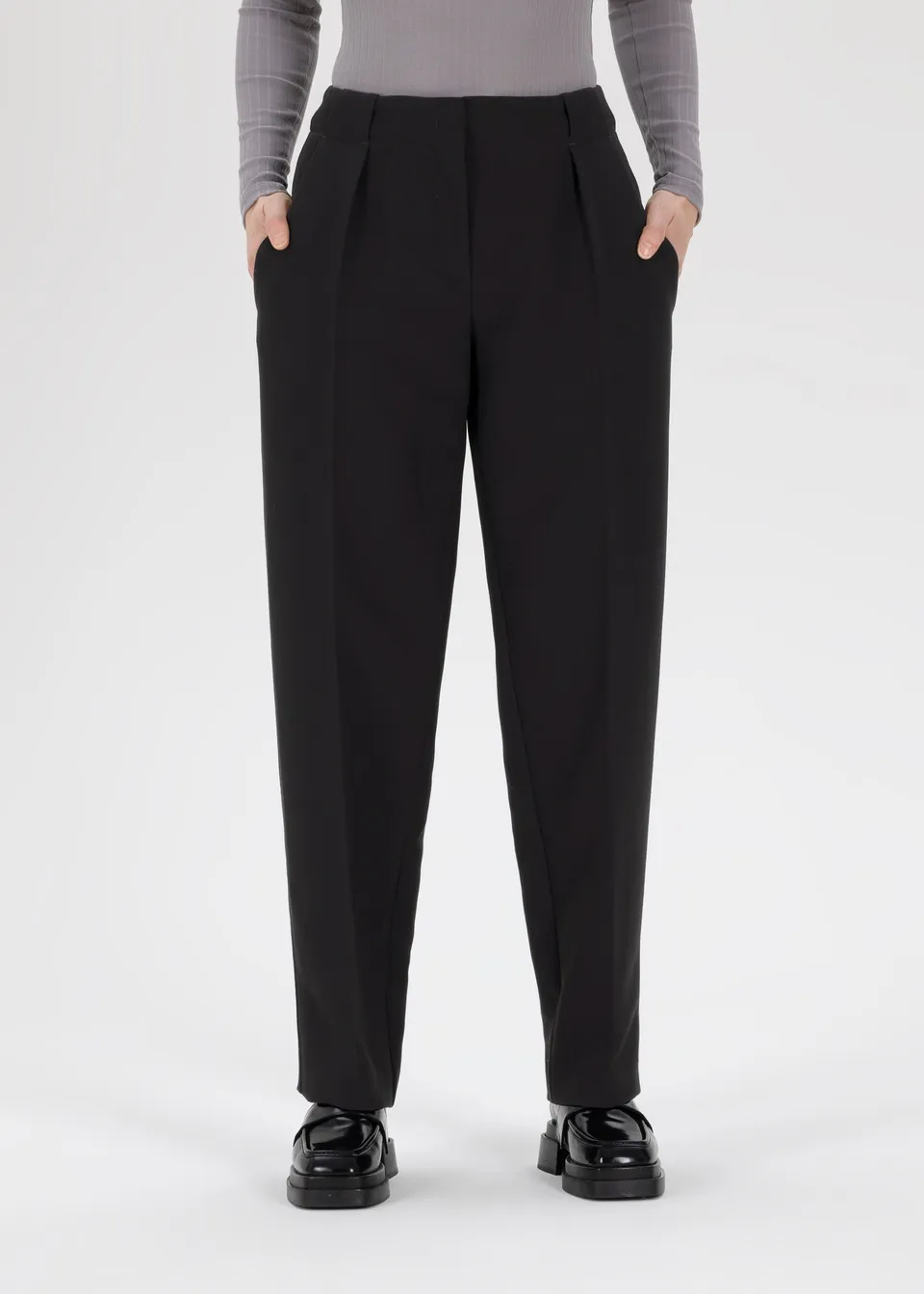Stehmann Relaxed Fit Juls Hose schwarz Bi-Stretch
