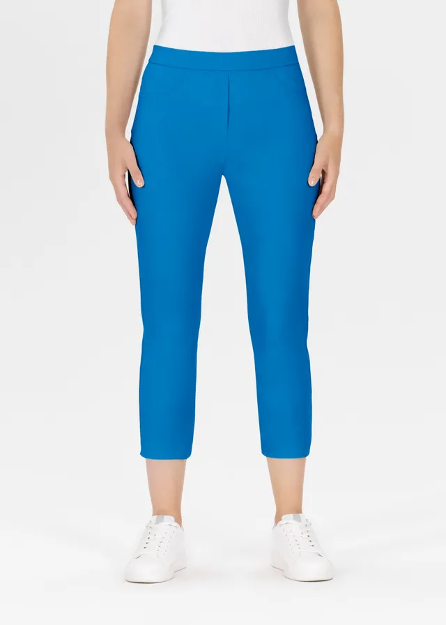 Stehmann Loli Slim Fit Hose diva blue 6/8 Stretch
