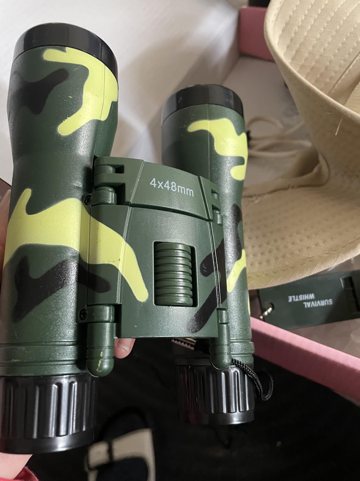 YYDSXK Safari Kostüm Damen 6-teilig mit Hut Fernglas