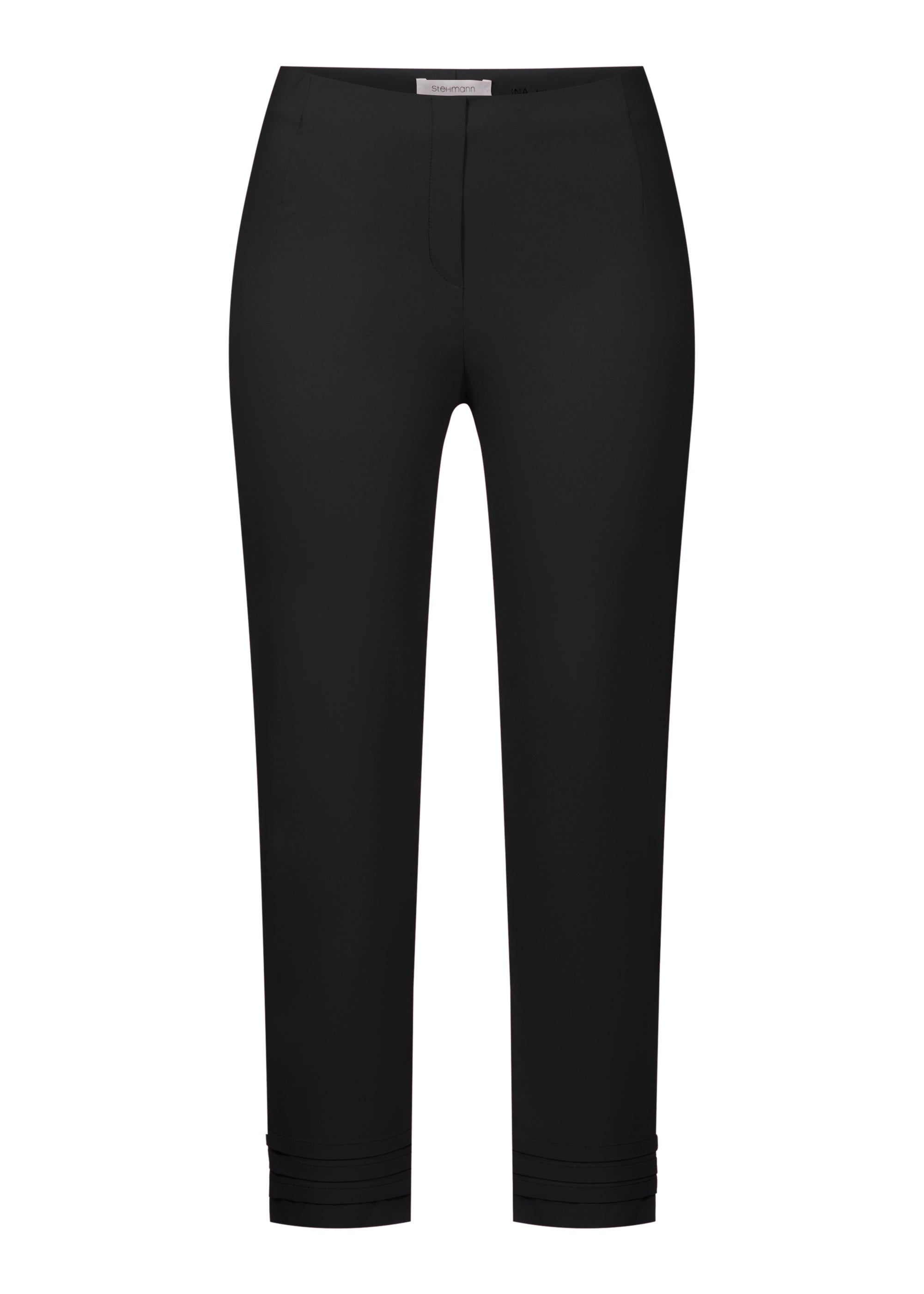 Stehmann Ina 6/8 Hose Sommer Bengaline Schwarz