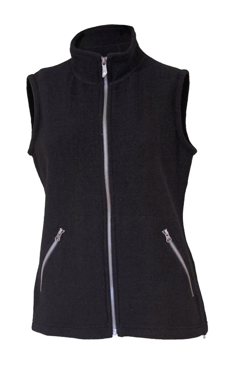 Ivanhoe Flora Vest Wollweste 38 Black 60% Filzwolle