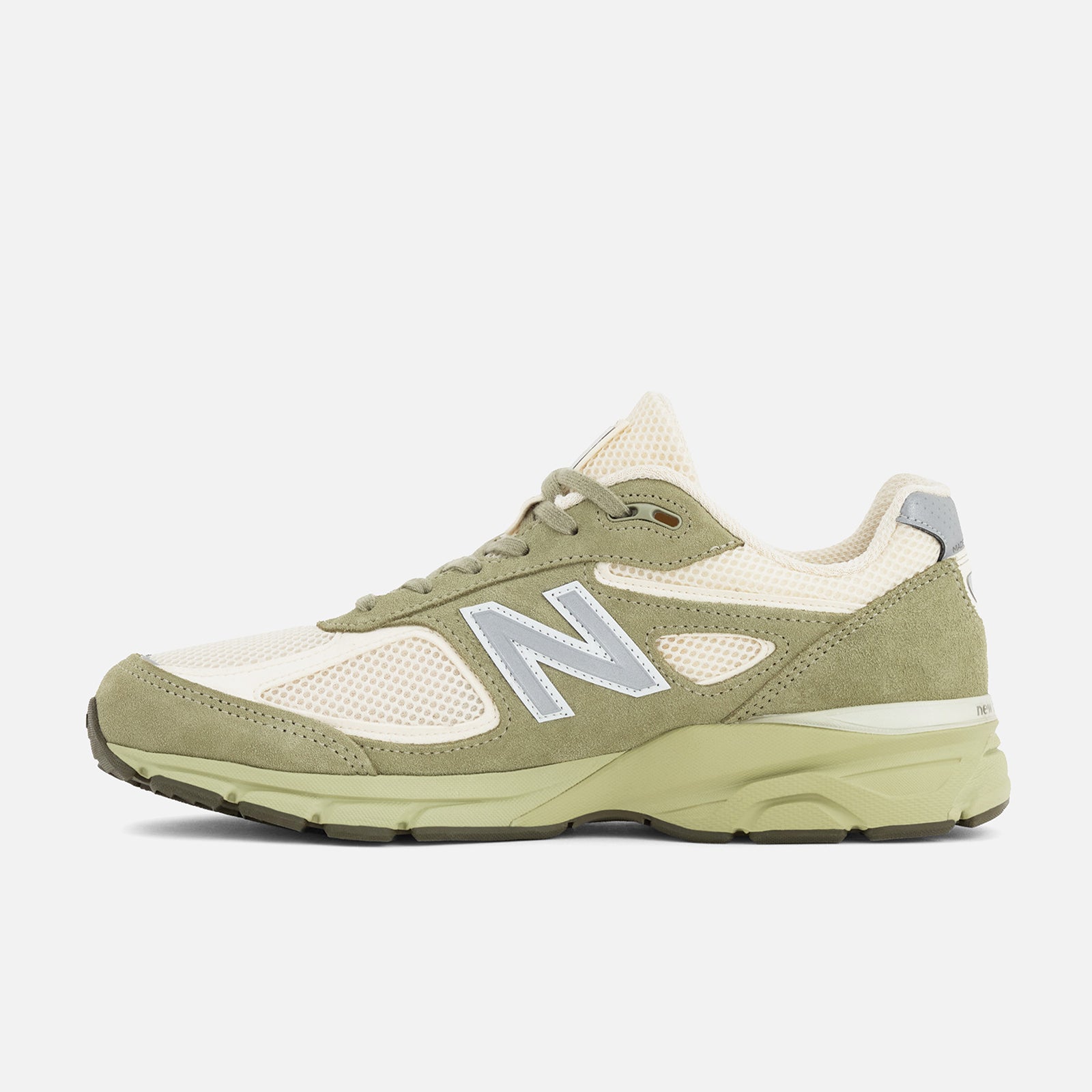 New Balance 990V4 Sneaker Olive Leaf ABZORB ENCAP