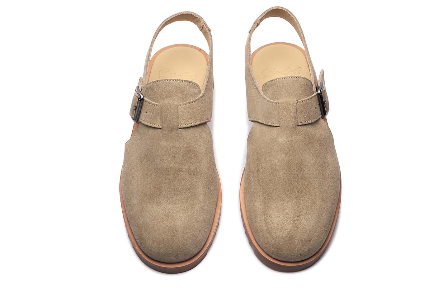 Paraboot Adriatic Sandale Sport Miel Velours 10 mm
