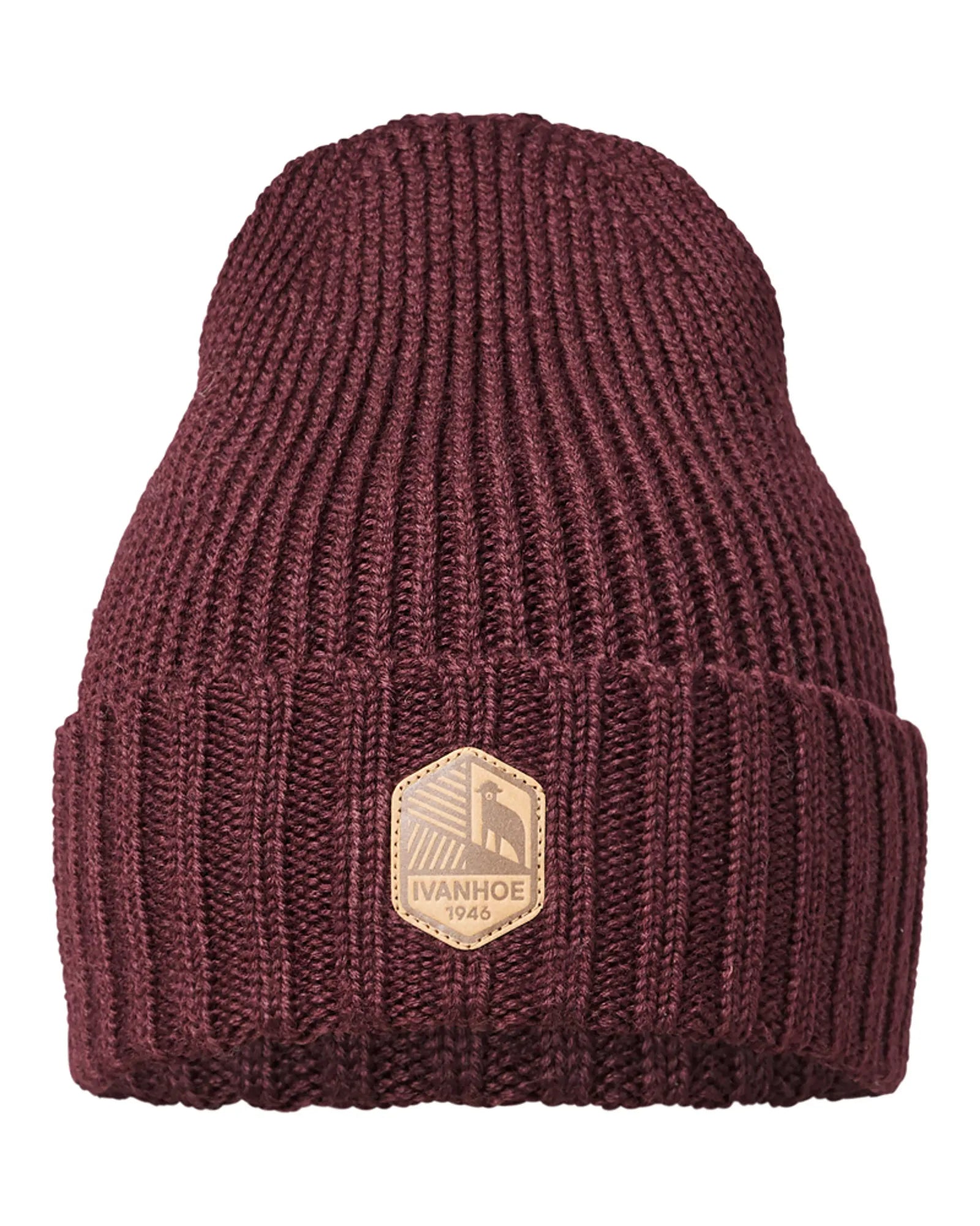 Ivanhoe Ipsum Hat Wollmütze Ruby Wine One Size 100% Wolle