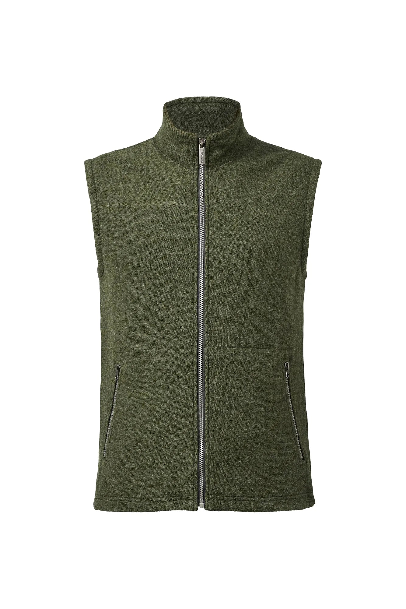 Ivanhoe Dante Vest Wollweste Loden Green 100% Filzwolle