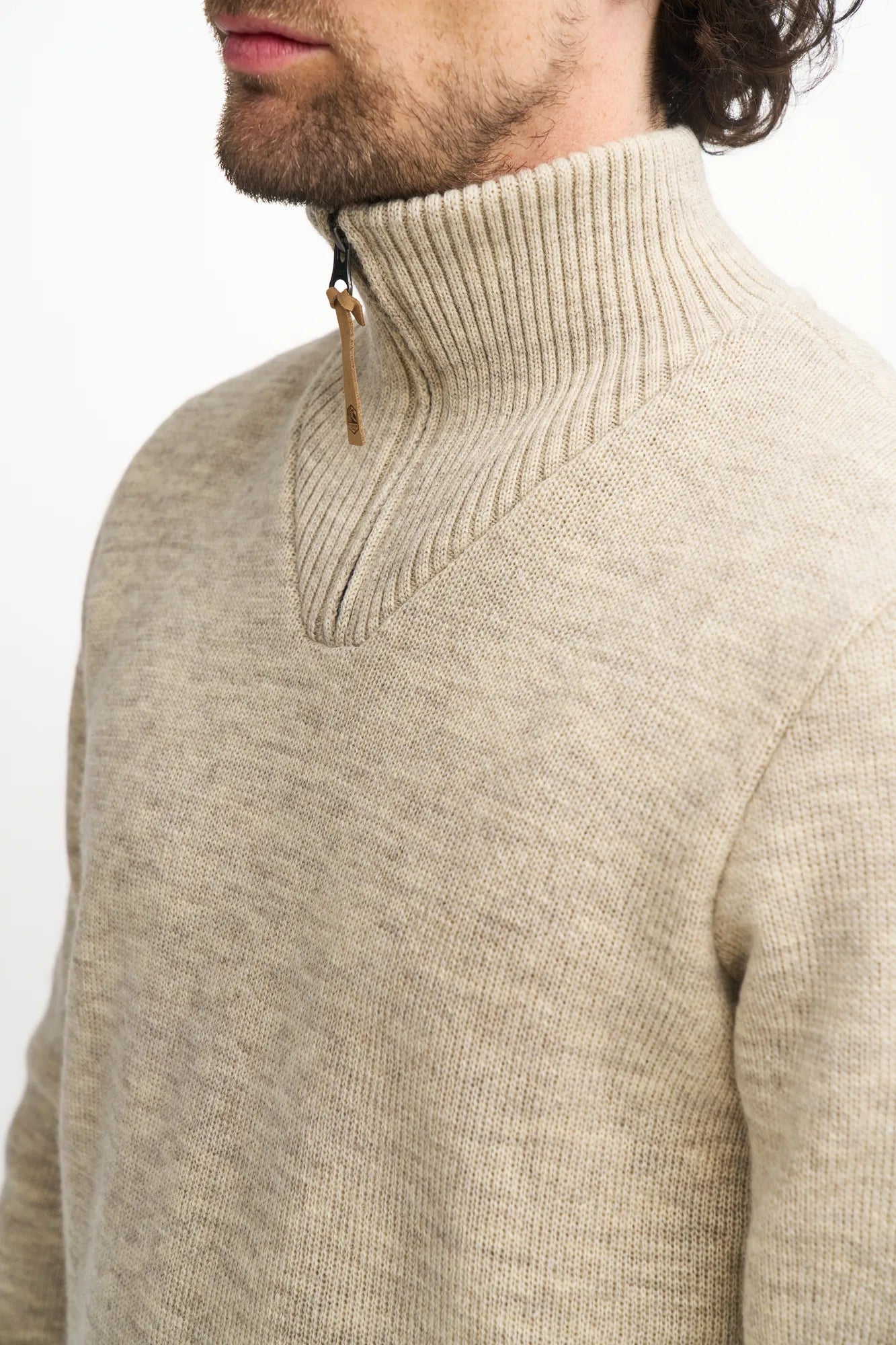 Ivanhoe NLS Elm Herren Wollpullover Birch Gr. L