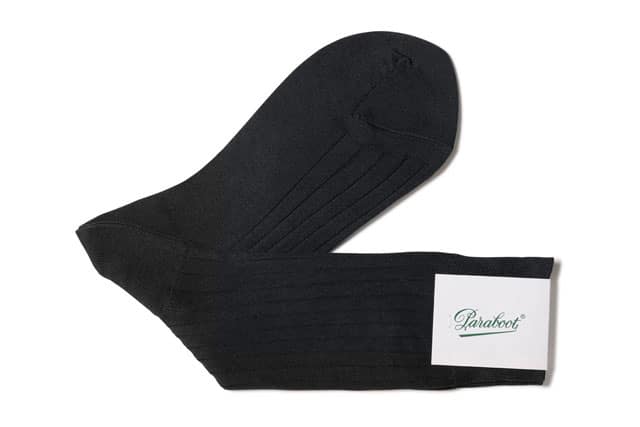 Paraboot Fil Ecoss Socken anthrazit Baumwolle