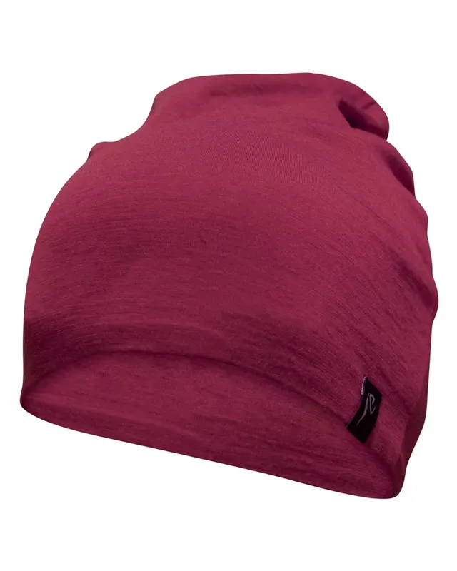 Ivanhoe Merinomütze Royal Cherry 100% Merinowolle