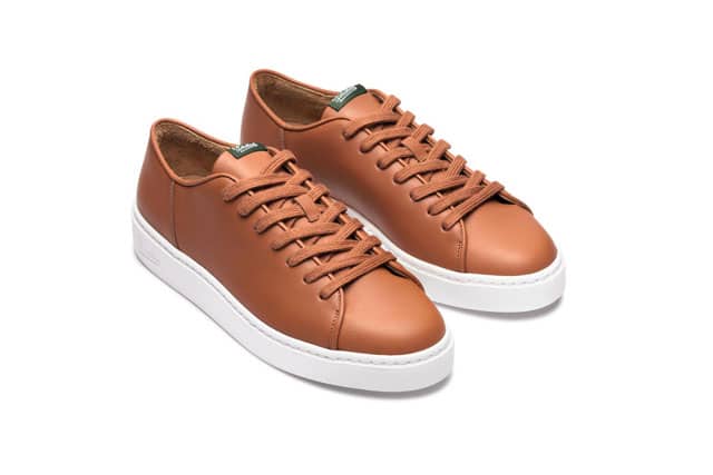 Paraboot Supernova Allure Sneaker Weiß Gold Glattleder