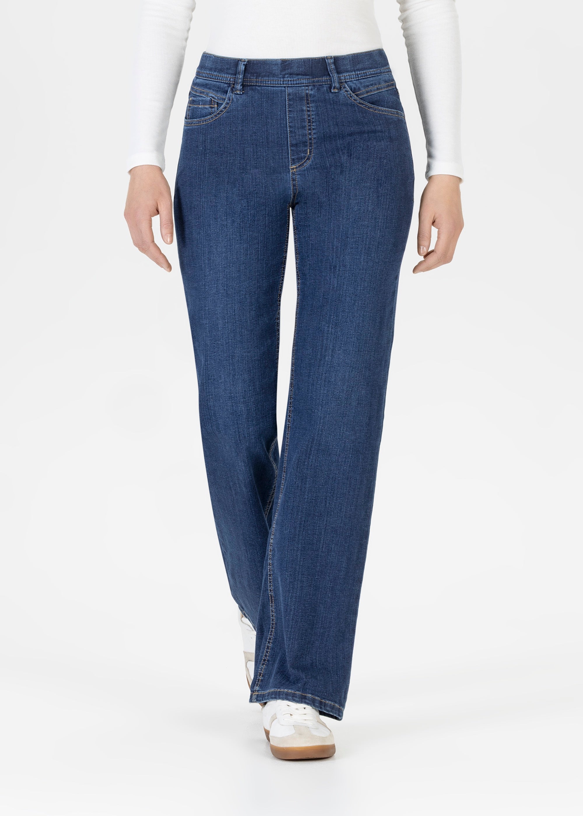 Stehmann Melli 5-Pocket Jeans fjord navy Flared