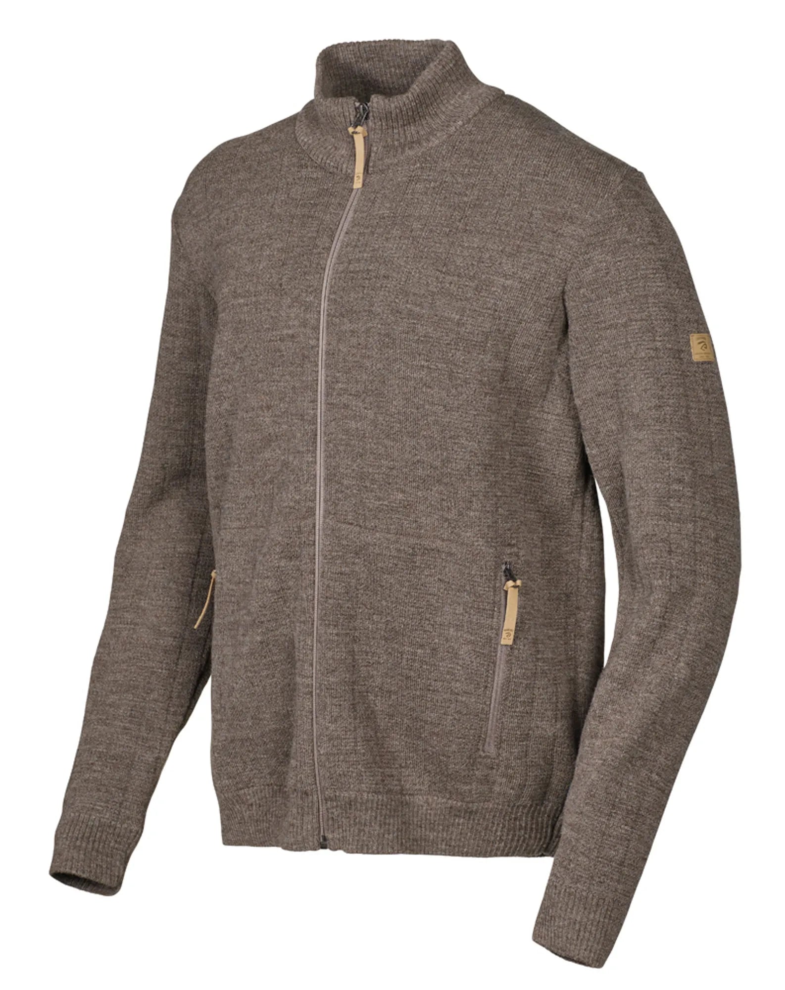Ivanhoe NLS Mire Zip Pullover Nutmeg Gr M 100% Wolle