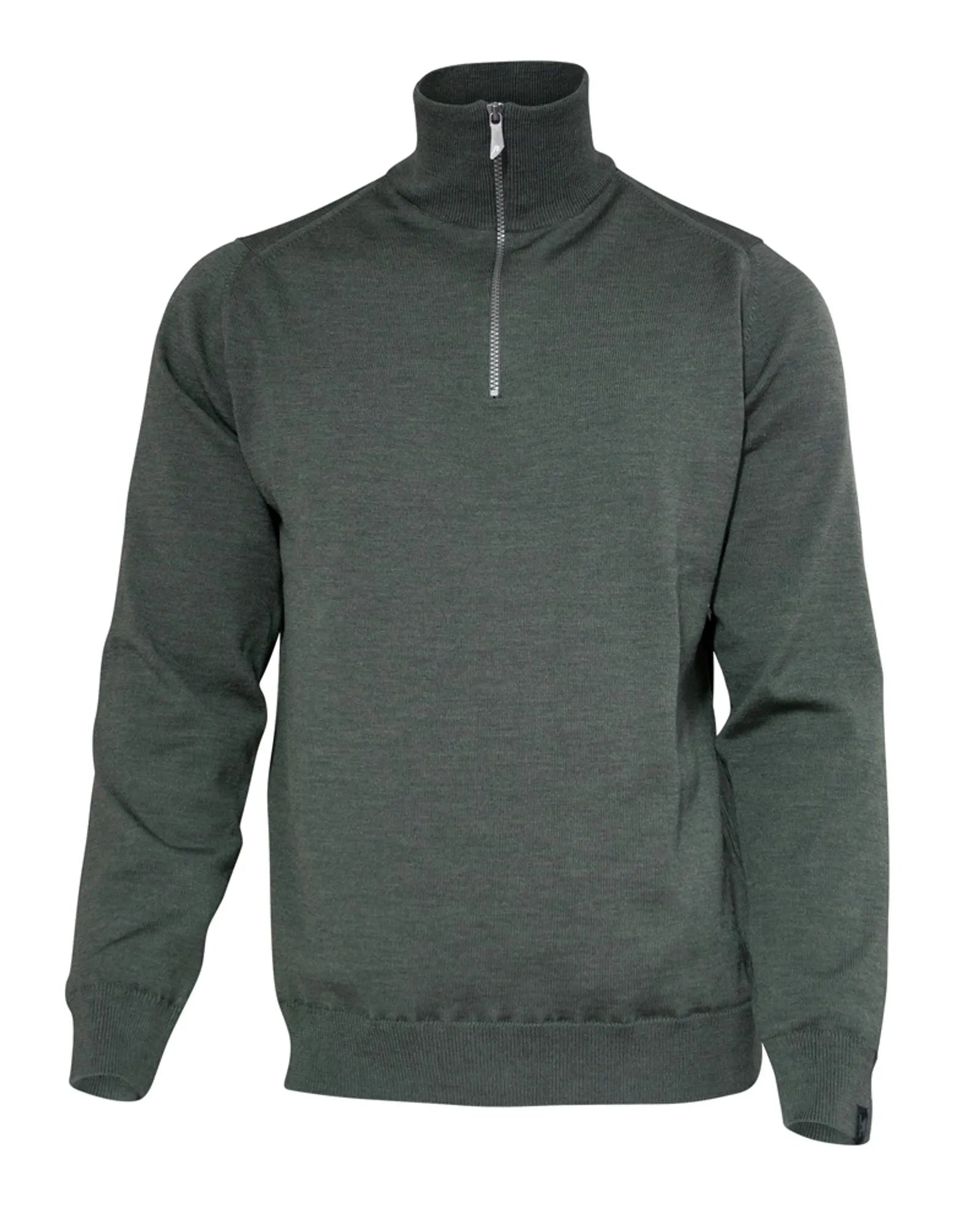 Ivanhoe Wilfred Windbreaker Herren Pullover Rifle Green 100% Merino