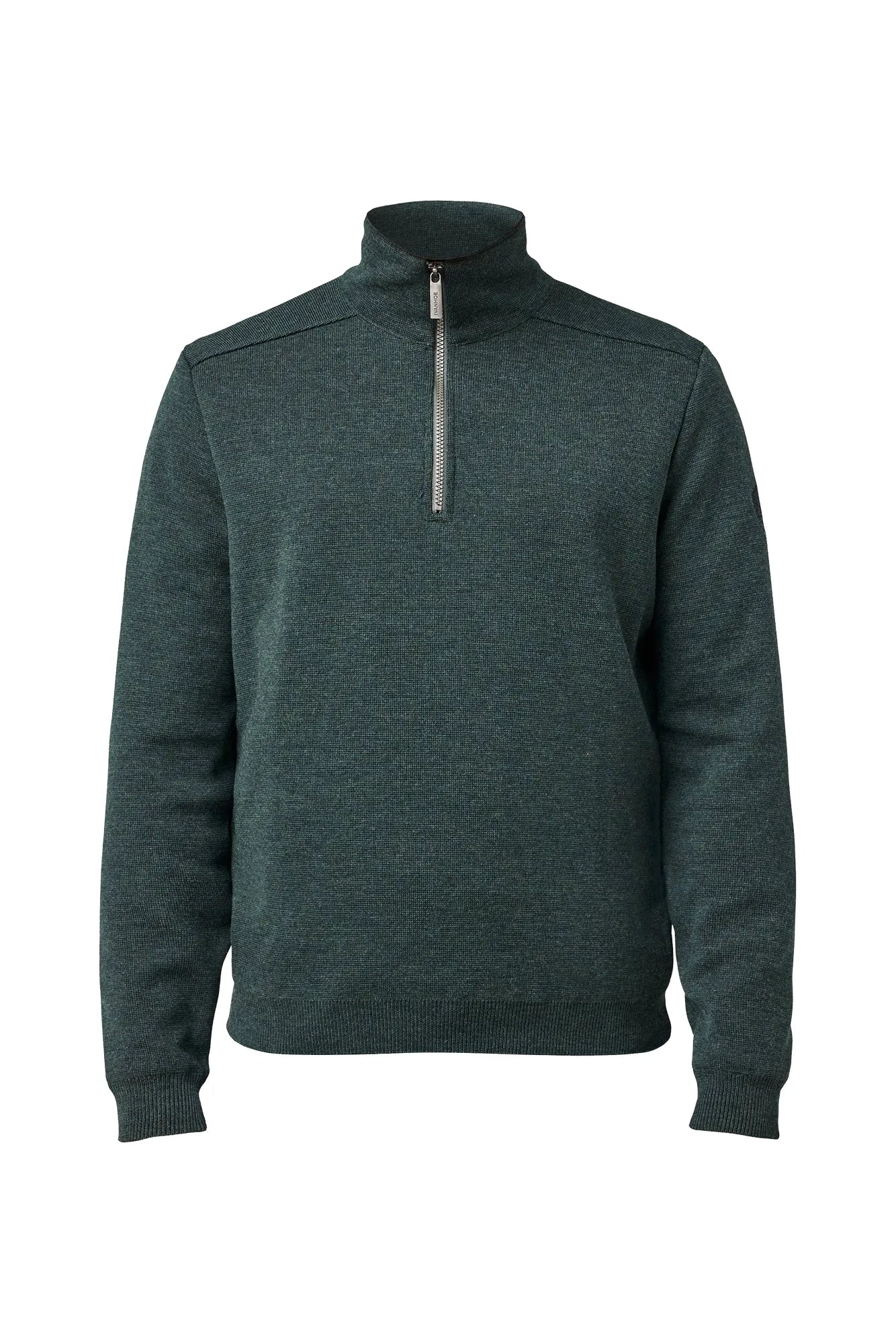 Ivanhoe Ruben Half Zip WB Herren Pullover Rifle Green Merino