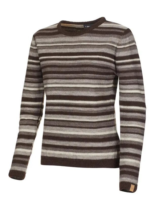 Ivanhoe NLS Cherry Pullover Coffee Bean 100% Schurwolle