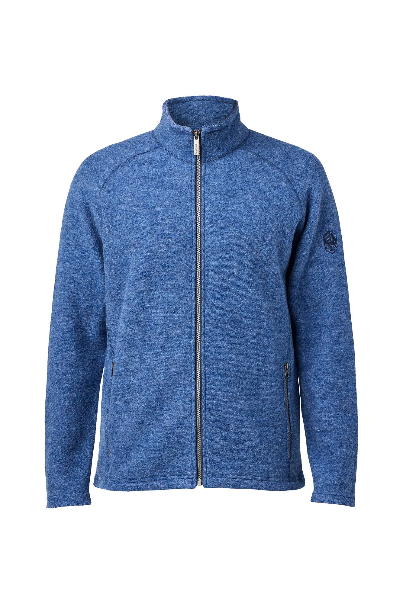 Ivanhoe Danny Full Zip Strickjacke Herren Denim 450g/m²