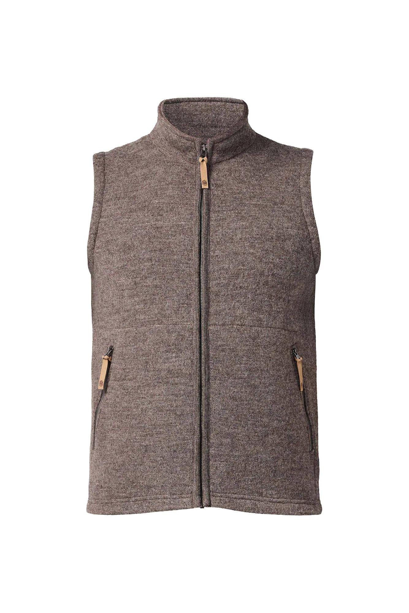 Ivanhoe NLS Barley Vest Wollweste Nutmeg 450g/m²