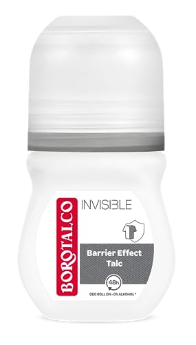 Borotalco Invisible Deo Roll-On 6x50 ml 48h Fleckenschutz