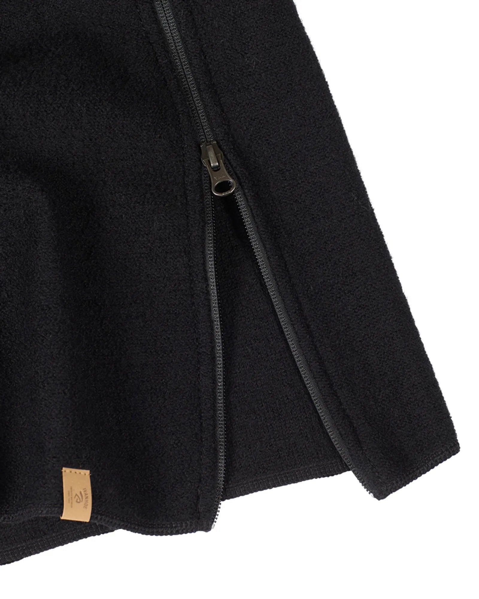 Ivanhoe GY Vegby Wollrock schwarz 100% Walkwolle knielang