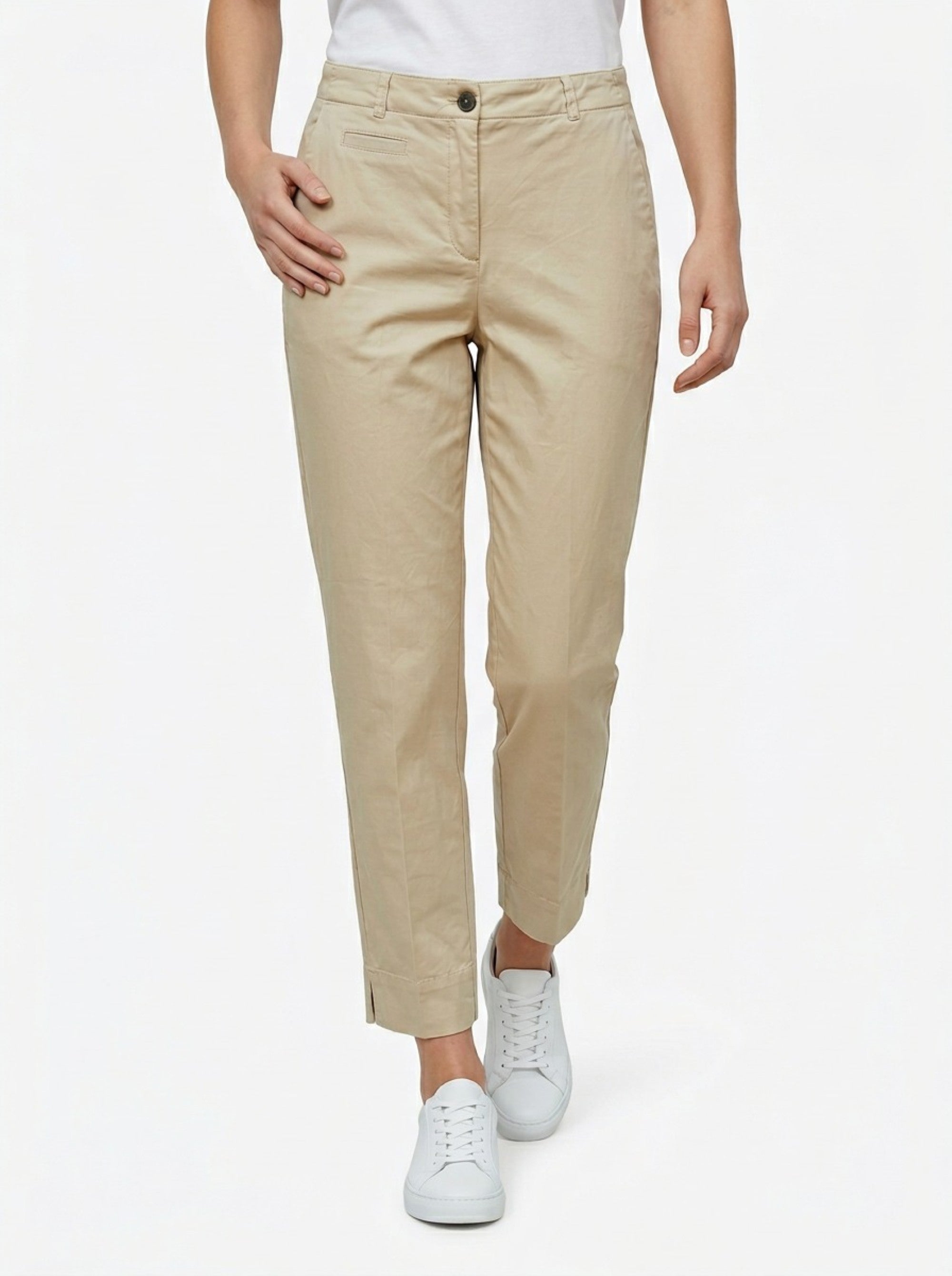 Stehmann Crissi 7/8-Chino chino beige Gr.34-48 konisch