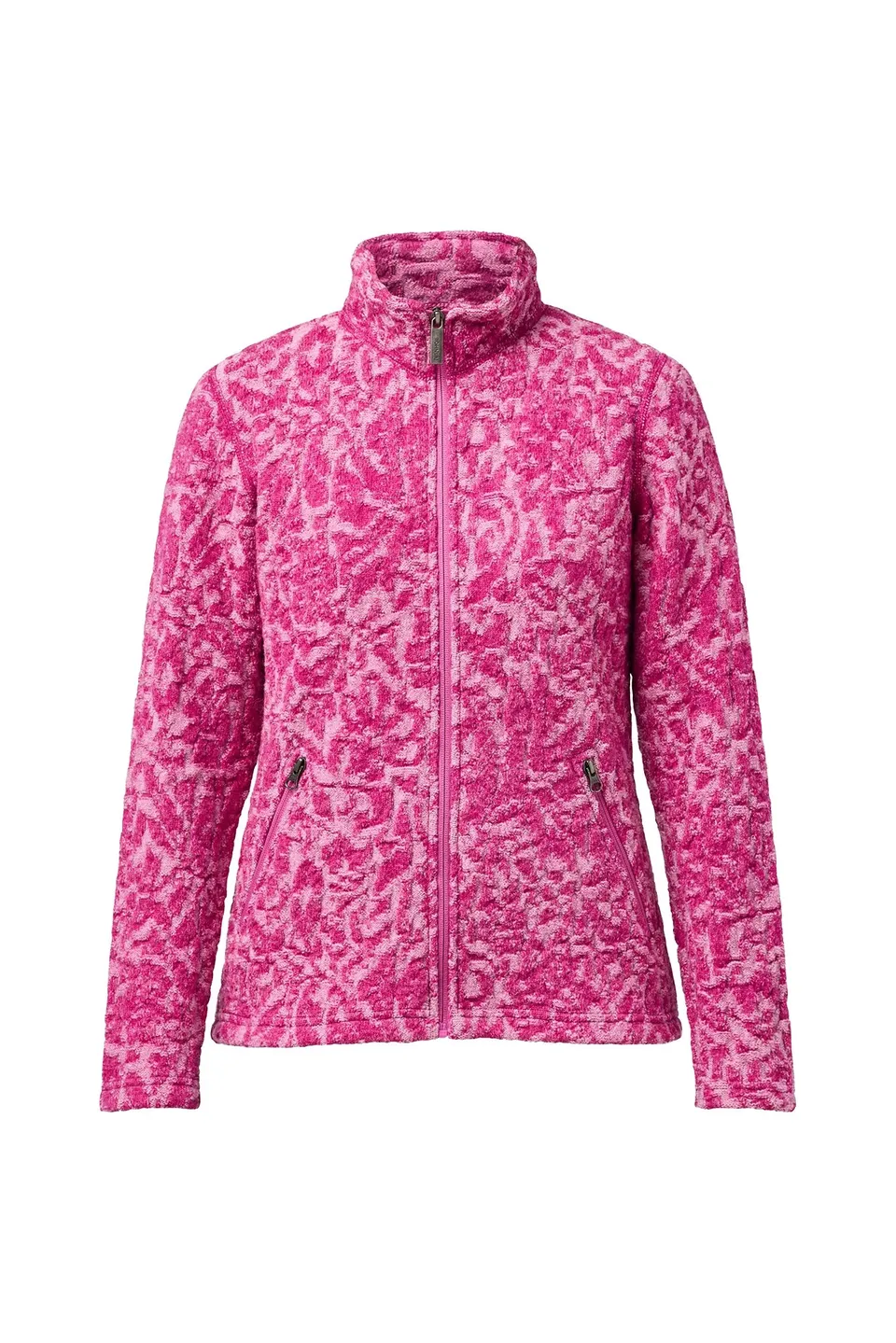 Ivanhoe Tuva Jaquard Strickjacke Very Berry 38 Muster