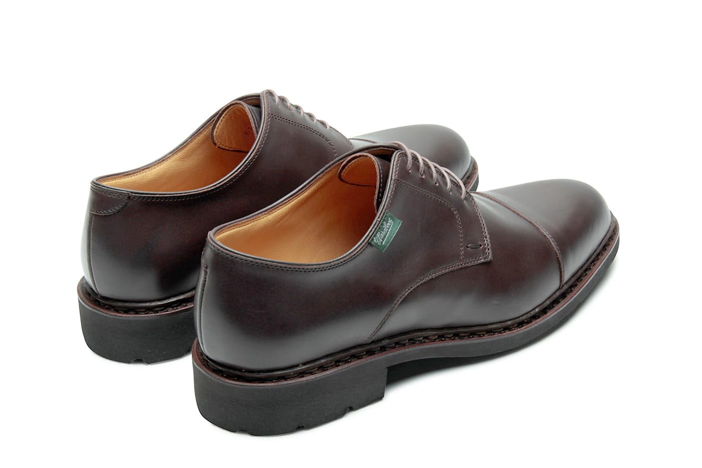 Paraboot Dickens Galaxy Derbys cafe Glattleder