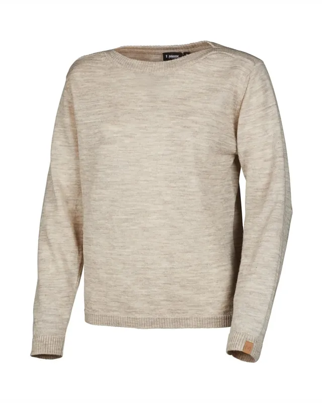 Ivanhoe Tunabo Damen Wollpullover Birch 100% Wolle