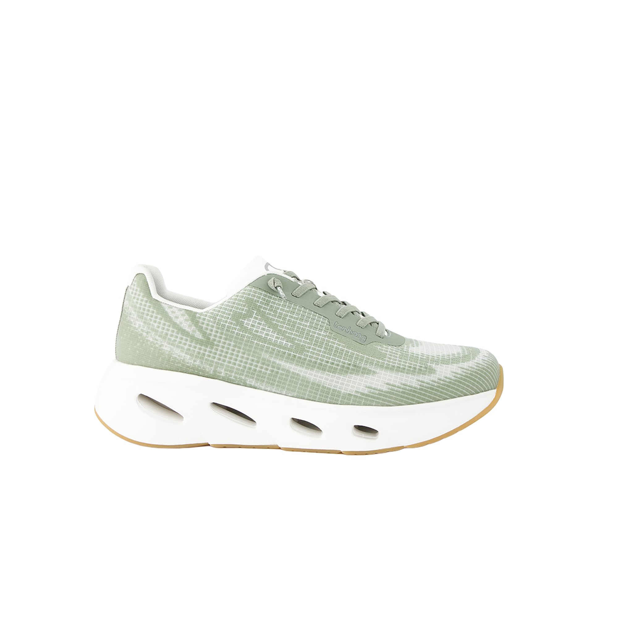 tenhaag wavehaag Herren Sneaker Grün 42.5 EU Mesh