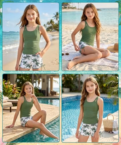 YYDSXK Swimwear Tankini Set Kinder Badeanzug 2-teilig